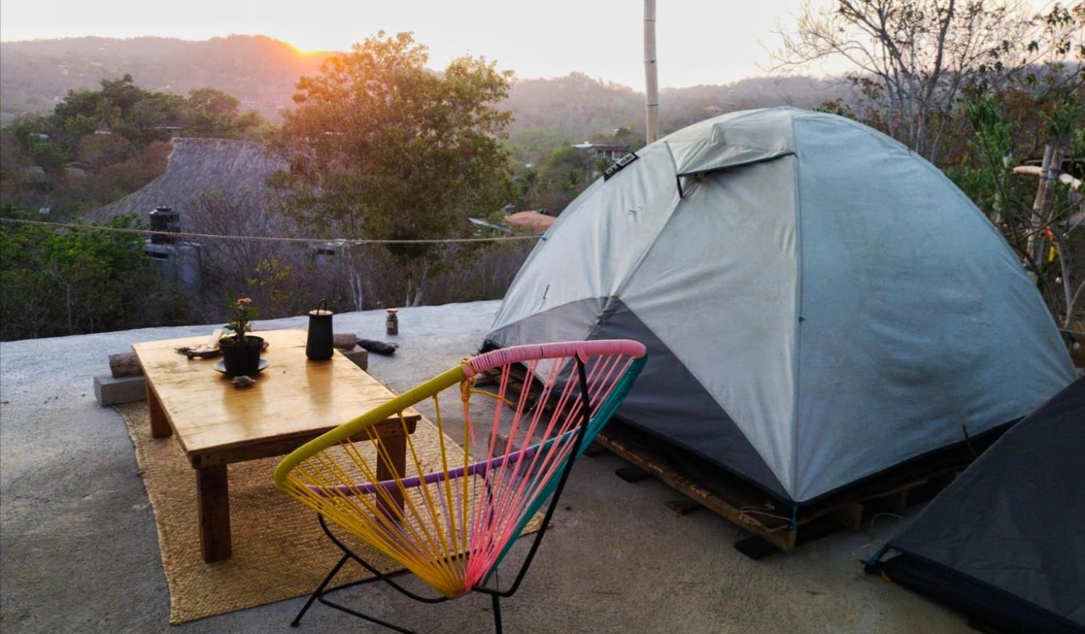 Bajo Las Estrellas Eco Glamping مازونتي المظهر الخارجي الصورة
