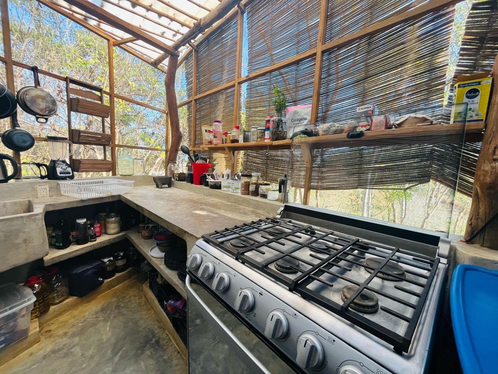 Bajo Las Estrellas Eco Glamping مازونتي المظهر الخارجي الصورة