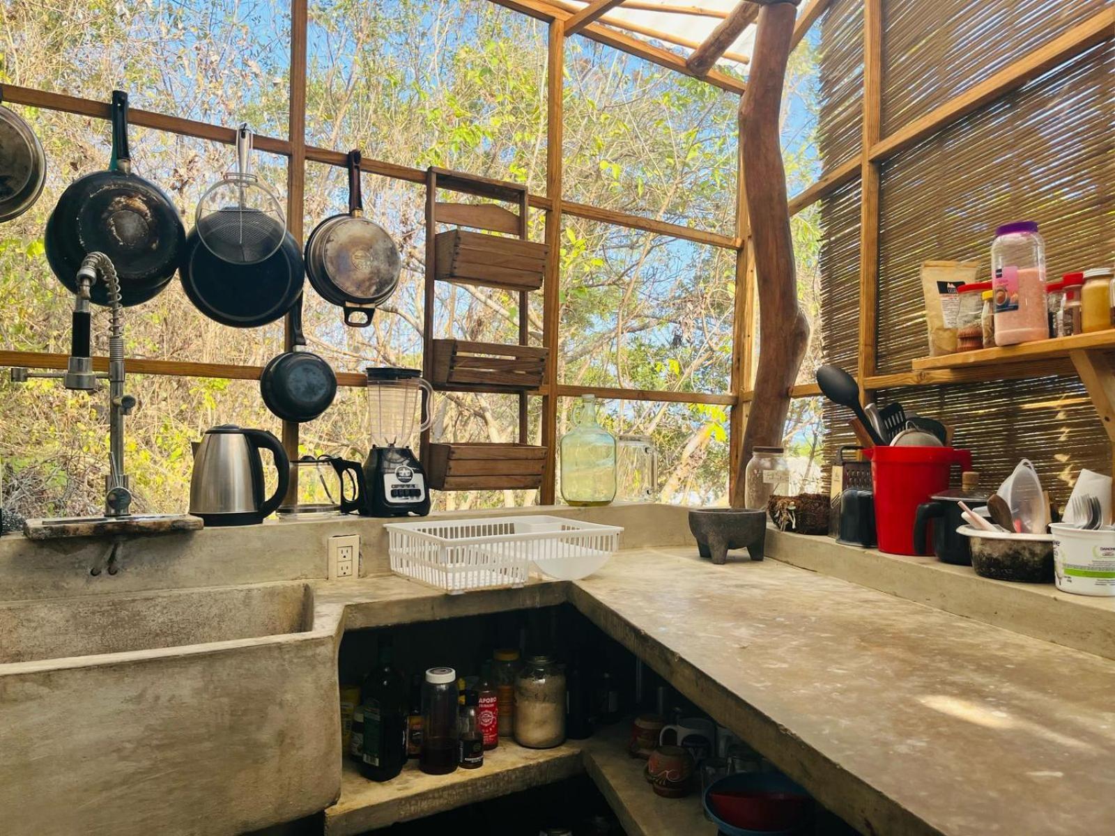 Bajo Las Estrellas Eco Glamping مازونتي المظهر الخارجي الصورة