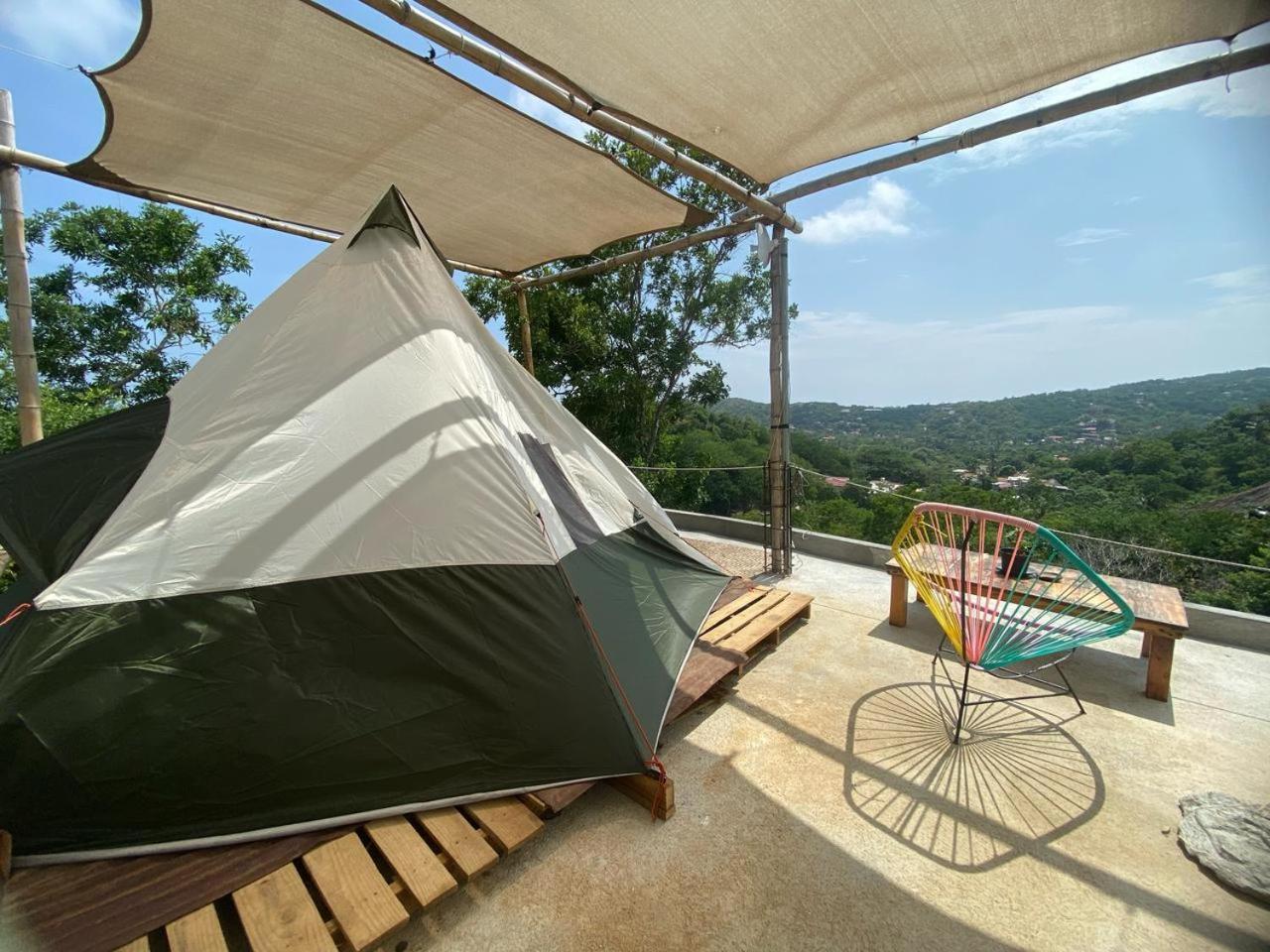 Bajo Las Estrellas Eco Glamping مازونتي المظهر الخارجي الصورة